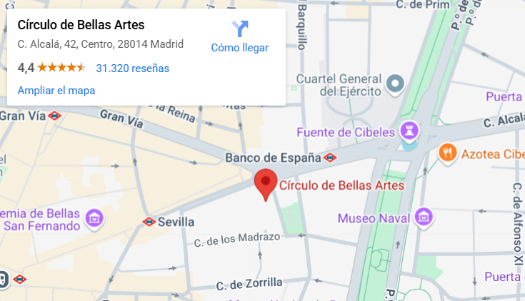 google maps CBA imagen